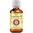 Deve Herbes Pure Grapeseed Oil (Vitis vinifera) Natural Therapeutic Grade Cold Pressed 30ml