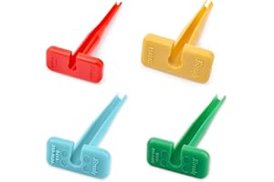 ‎JRREADY JRready ST5267 4Pcs Deutsch Auspinnwerkzeug Kfz Set Für 12# 16# 20# Solid/Stamped Kontakte 10-22 AWG Plastic Terminal Removal Tool Kit Für Deutsch DT DTM DTP HD DRC HDP DTHD Jiffy Splice Series