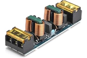 ‎HEBEOT HEBEOT 25A für EMI Filter, Netzteil-Filterplatine, Netzteilfilter für EMI Hochfrequenz Zweistufige Leistung Tiefpass-Filterplatine 98 x 19 x 28 mm