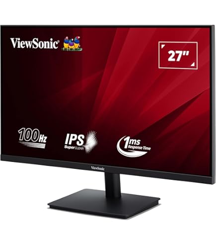 LG 27MR400-B 3-Side Borderless 100Hz IPS FHD Monitor with AMD