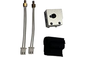 3DPLady Artillery Sidewinder X1/X2 Genius/Genius Pro 2 Termistori a vite, robusti, con calza silicone e blocco riscaldante