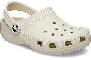 Crocs Unisexe Enfant Classic Clog K Sabots, Bone, 36/37 EU