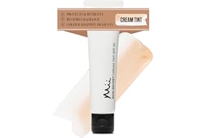 Mii Cosmetics Skin Secret, Cream Tinted Moisturiser, SPF25, Ultra Lightweight Fluid Tint, with Micro Encapsulated Pigments for Natural Radiance, Seamlessly 04