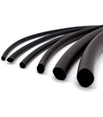Sourcing Map Geflechtschlauch 3,5 M X 3 Mm – Schwarz, Nylon, Dehnbarer Kabelschutz Für Elektroinstallation