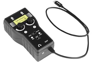 Saramonic SmartRig Di XLR Microphone & 6.3mm Guitar Interface with Apple MFi Certified Lightning Connector for iPhone, iPad, iPod, iOS Smartphones & Tablets