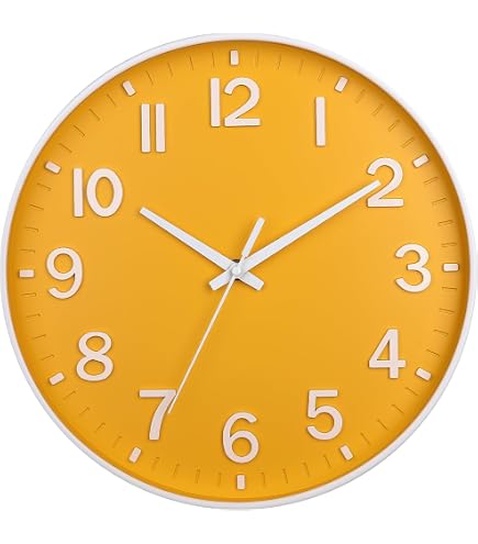 Horloge Murale Éducative Arc-en-Ciel Pour Enfants - 30cm Apprentissage Heure Silencieuse - Décor Chambre École