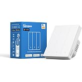 SONOFF M5-3C-80W (Matter) Smart Light Switch, Alexa Wi-Fi Wall Switch, Electric Light Switches, 3 Channel, Compatible with Al