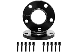 GEARMONSTER Élargisseurs de voie, 5 x 120 NLB:72.6 15 mm avec 10 boulons de roue M12 x 1,5 pour BMW E46 E60 E92