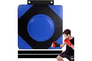 Aizuoni Schlagpolster Wand, Box Wand, Schlagpolster Kampfsport, Boxkissen, Boxpad Wand, Wandschlagpolster, Taekwondo-Training, Sandsäcke, Kampfausrüstung Für Wohnzimmer, Haushalt, Box-Fitnessstudio