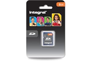 Integral 2GB SD (Secure Digital) Memory Card Legacy Device Compatible - Cameras, MP3 Players, Camcorders and more