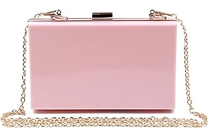 EVEOUT Mujeres Acrílico Moda Transparente Embragues de la Noche Caja Transparente Bolso de la Jalea de la Cruz del Cuerpo del Bolso del Monedero de Las Señoras Regalo