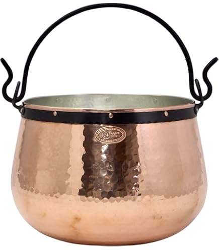 Cataplana Fabriquée au Portugal Cuivre 33 cm 6 à 7 personnes