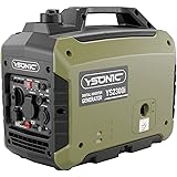 YSONIC 2000 Watt Inverter Generatore Portatile, 2X USB, 230 V, 12V, porta parallela, Modello silenzioso con soli 58 dB, benzi