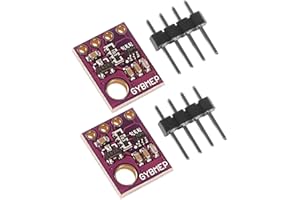 ALMOCN 2PCS BME280 5V Digital Temperature Humidity Sensor Atmospheric Barometric Pressure Sensor with IIC I2C Breakout for Arduino