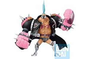 BANDAI - Ichiban - One Piece - Franky (Film Red), Bandai Spirits Ichibansho Figure