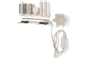 GENCAM - Wall Mount for Shark Flexstyle, Acrylic Wall Mount Organizer for Shark Flex Style, Flexible Style Holder with Cord Hanger for Accessories, Curlers, Brushes