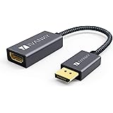 DisplayPort to HDMI Adapter, iVANKY Nylon Braided DP to HDMI Converter with Audio for Laptop (HP/Lenovo/Dell), Monitor, HDTV, Graphics Card (NVIDIA/AMD) and More