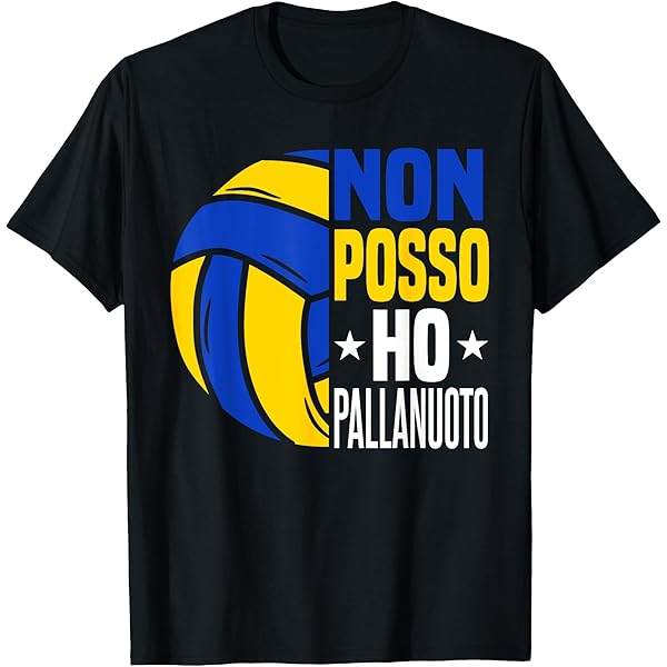 Maglietta 'Re Della Pallanuoto' - T-shirt Divertente Per Nuotatori E Appassionati
