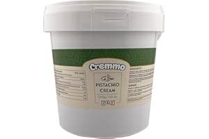 ‎SEBA GARDEN Cremmo Pistaziencremeaufstrich 1000g Eimer, 45% Pistazie, authentisch flüssig und geschmeidig aus Sizilien/Italien