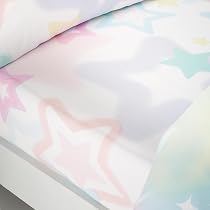 Catherine Lansfield Rainbow Hearts Spannbetttuch – Kuschelig Weich Für Einzelbetten