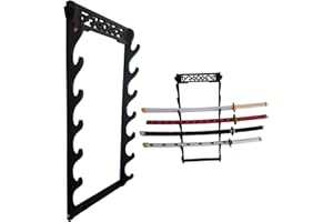 Dfdvye Katana Support mural pour épée de samouraï 7 animaux Wakizashi Tanto Support mural pour épée