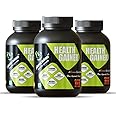 Pharma Science Ayurvedic Weight Gainer Supplement Powder for Men & Women - Increase Stamina, Muscle Mass Bulk & Overall Wellness|Carbs|Health Gain|High Calories Pack 3 count, 100 grams