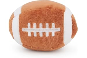 TONYFY Dog Toy - Plush Toy Squeaky Toy for Puppies and Small Dogs, Interactive Training and Teething - Pet Ball Rugby