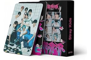 SUJEBKC Lot De 55 Cartes Photo,SK Photocard,Pour Album Photo Kpop - Kpop Lomo SKZ (Le-Star)