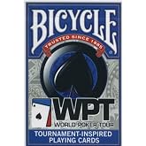 Bicycle WPT World Poker Tour Oyun Kartları, Kırmızı veya Mavi