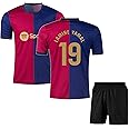 Sports Baarce Football Home Jersey with Shorts 2024/25 (Kid's, Boy's& Men)