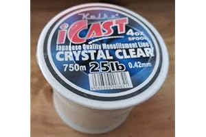Koike iCast Quality Mono Clear Fishing Line 4oz Spools