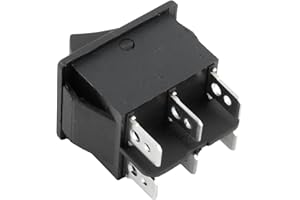 EXTRWORY Coche eléctrico para niños, motocicleta, interruptor de pie, tesoro infantil, ajuste automático de marcha atrás (pedal de gas (6 pies)) compatible con juguetes de conducción de 6 V y 12 V