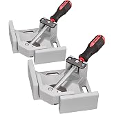Spurtar Set of 2 Square Clamp with Adjustable Swing Jaw | 90 degree clamp for woodworking, photo frame, welding, metallurgy,
