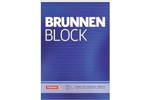 Bloc à lettres A4 70 g Brunnen Lin