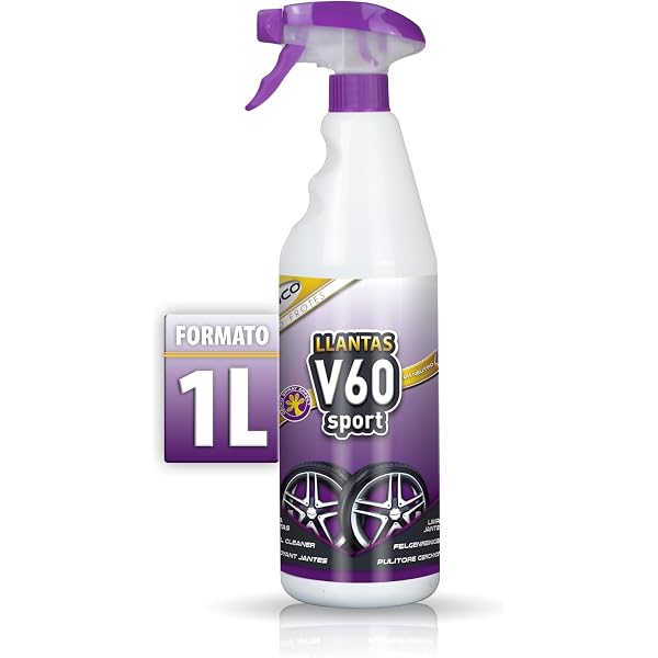 Workcar Nettoyant Jantes PH Neutre - Décontaminant Ferreux Sans Acide 1L/5L