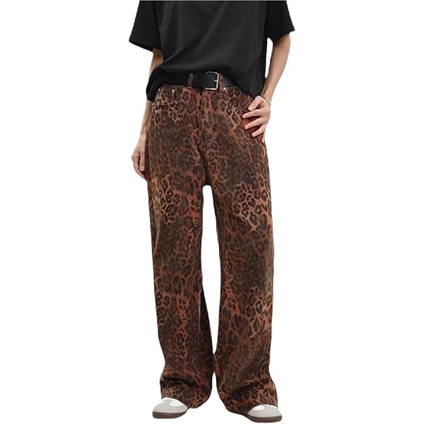 Pantalon Large Femme Hand Over Imprimé Léopard Taille 8 - Neuf Avec étiquettes