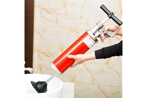 SHZICMY Desatascador de desagüe bomba de aire multifuncional bomba de limpieza pistón de desagüe, bomba de limpieza para diámetro de tubo 30 - 130 mm