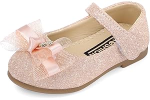 MK MATT KEELY Ballerine Bambina Scarpe Principessa Eleganti Piatto con per 2-7 Anni Ragazze
