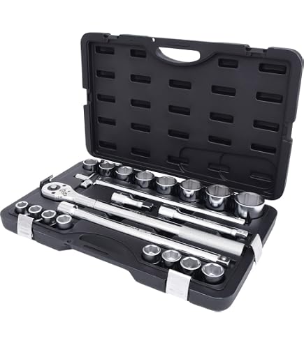 Jeu De 25 Clés Mixtes KS Tools - Chrome Vanadium - 6 à 34mm - Gamme Ultimate - Pour Pros Et Bricoleurs