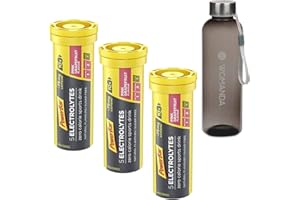 PowerBar 5 Elektrolyte Tabletten 3 Röhrchen x 10 Tabletten + Womanda Bottle (Pink Grape)