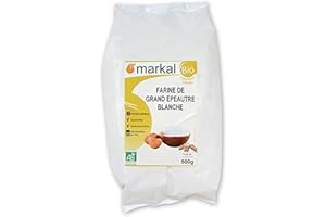 MARKAL - FARINE DE GRAND EPEAUTRE BLANCHE 500G