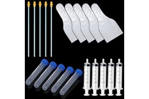 LUXIANYS 5 Set Hundezucht Kit, Künstliche Besamung Hundezucht Kit, Kit zur künstlichen Befruchtung von Haustieren, Hunde Insemination Züchter Kit, Einweg-PET-Hundezuchtzubehör für Hund Haustier Zucht