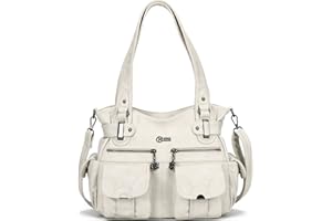 KL928 Tasche Damen Handtasche Umhängetaschen Damenhandtasche Schultertasche Lederhandtasche elegante Taschen hand taschen Henkeltaschen für frauen mit vielen fächern