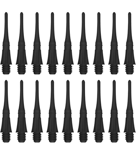 100 Pointes De Fléchettes En Plastique Souple - Filetage 2BA - Pour Cibles Électroniques Et Classiques - 3
