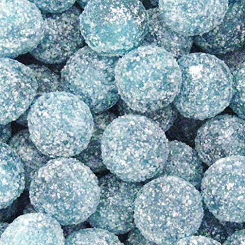 Preisvergleich Produktbild Barnetts Mega Sour Raspberry Balls - 500gms by Barnetts