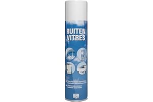 RIEM - Vitres 400 ml - Spray Nettoyant pour Surfaces Vitrées : Vitres, Miroirs, Lustres, Cristaux, Vitraux, Pare-brises... - Formule avec Alcool - Brillance sans traces, Taille unique.