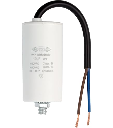 Easyricambi Condensatore Di Avviamento 45µF Per Motore Elettrico 400V-450V Classe P0