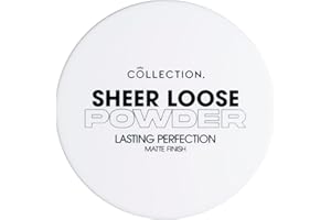 Collection Cosmetics Lasting Perfection Sheer Loose Powder, Lightweight Powder, 10g, Translucent Matte