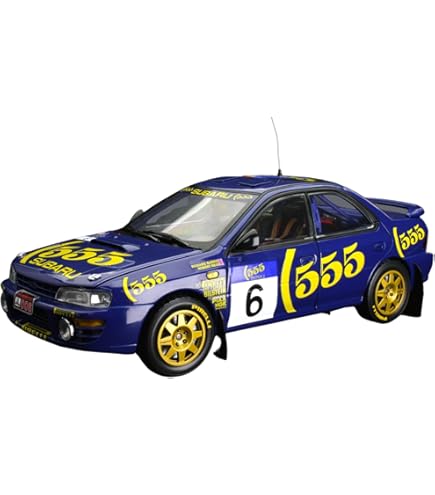 Sun Star 1:18 scale Diecast Model Rally Car compatible with Subaru