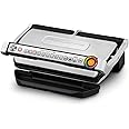 Rowenta GR722D Optigrill+ XL Bistecchiera Elettrica con Piastre Rimovibili, 9 Programmi di Cottura Automatici, Modalità Manua